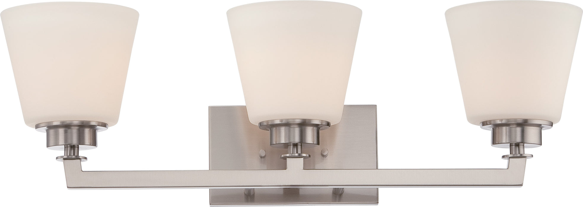 Nuvo Lighting 60-5453 Three Light Vanity, Brushed Nickel