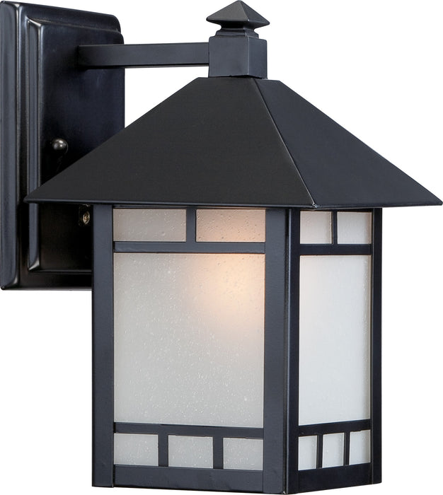 Nuvo Lighting 60-5601 One Light Wall Lantern, Stone Black