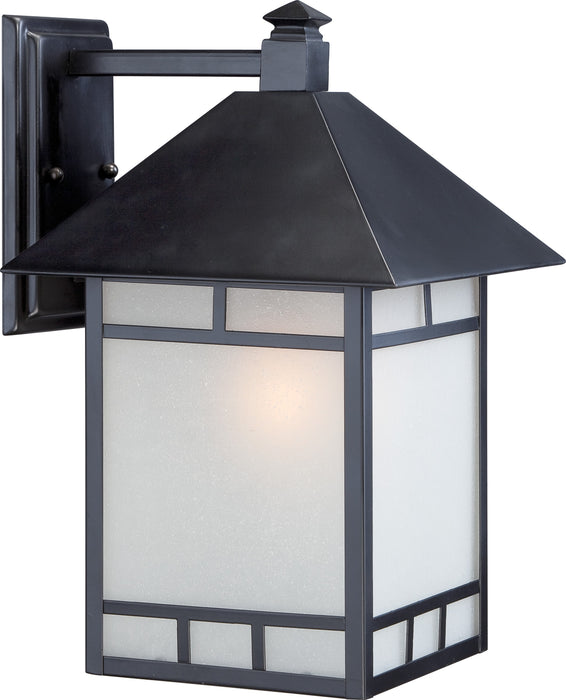 Nuvo Lighting 60-5603 One Light Wall Lantern, Stone Black