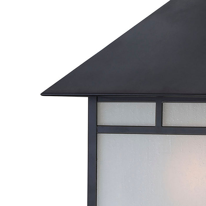 Nuvo Lighting 60-5604 One Light Hanging Lantern, Stone Black