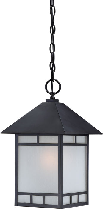 Nuvo Lighting 60-5604 One Light Hanging Lantern, Stone Black