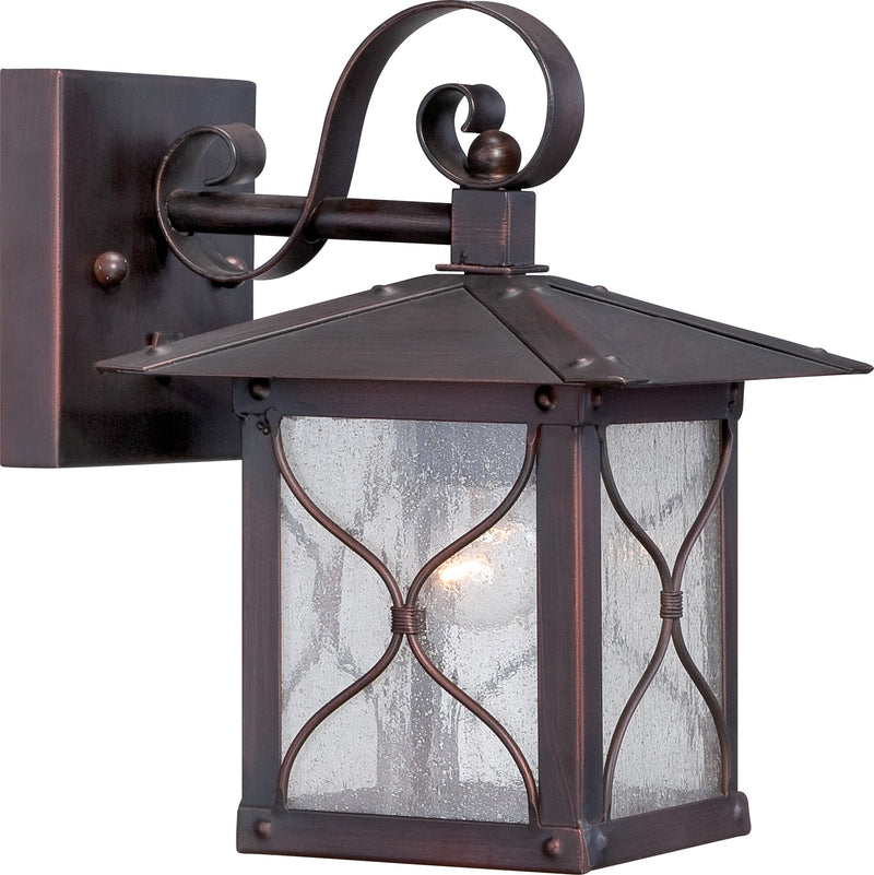 Nuvo Lighting 60-5611 One Light Wall Lantern, Classic Bronze