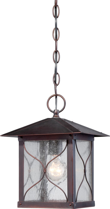 Nuvo Lighting 60-5614 One Light Hanging Lantern, Classic Bronze