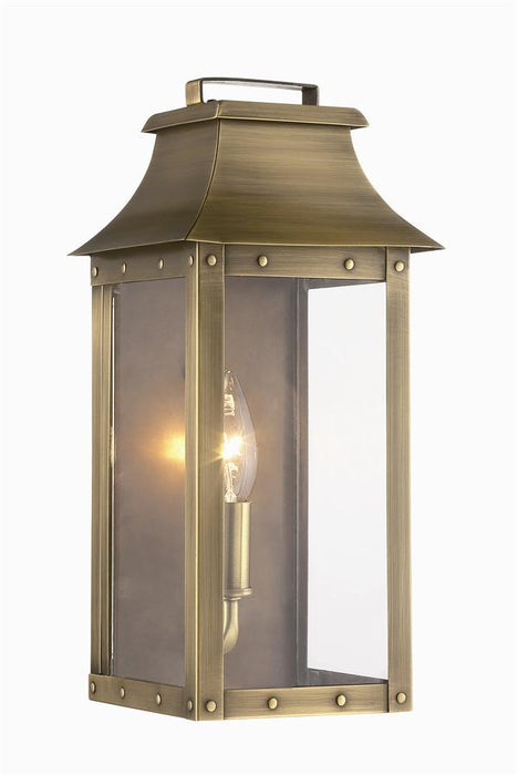 Acclaim Lighting 8413AB One Light Wall Sconce, Aged Brass