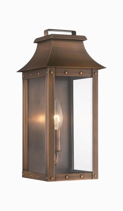 Acclaim Lighting 8413CP One Light Wall Sconce, Copper Patina