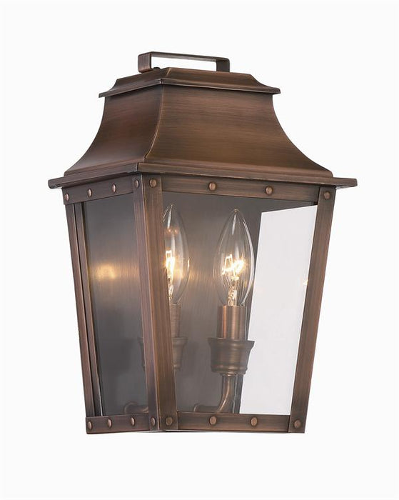 Acclaim Lighting 8423CP Two Light Wall Sconce, Copper Patina