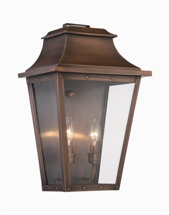Acclaim Lighting 8424CP Two Light Wall Sconce, Copper Patina