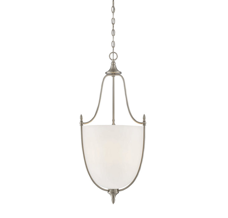 Savoy House 7-1003-3-SN Three Light Pendant, Satin Nickel