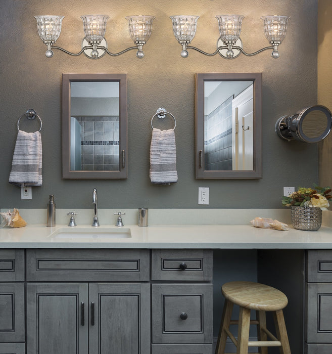 Savoy House 8-880-3-109 Three Light Bath Bar, Polished Nickel