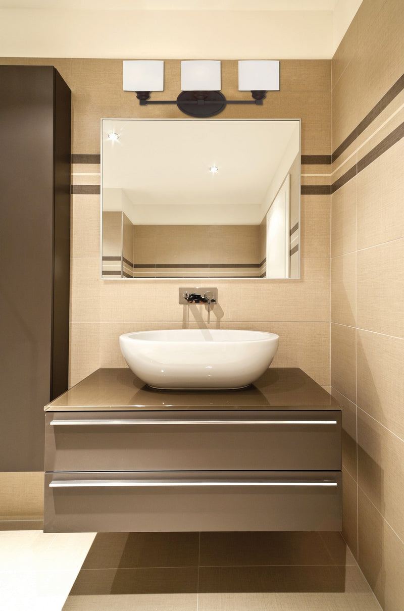 Savoy House 8-890-3-SN Three Light Bath Bar, Satin Nickel