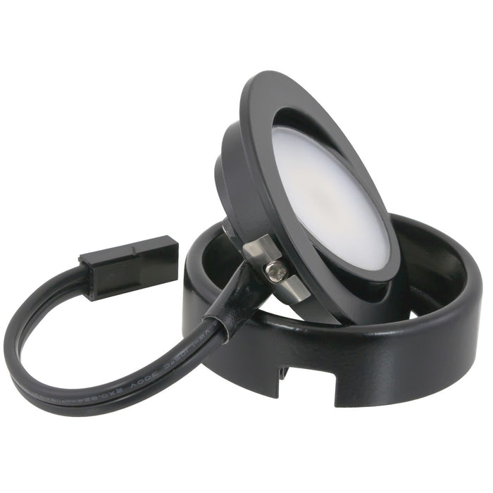 American Lighting MVP-1-BK LED Puck Light, Black