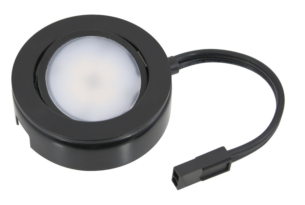 American Lighting MVP-1-BK LED Puck Light, Black