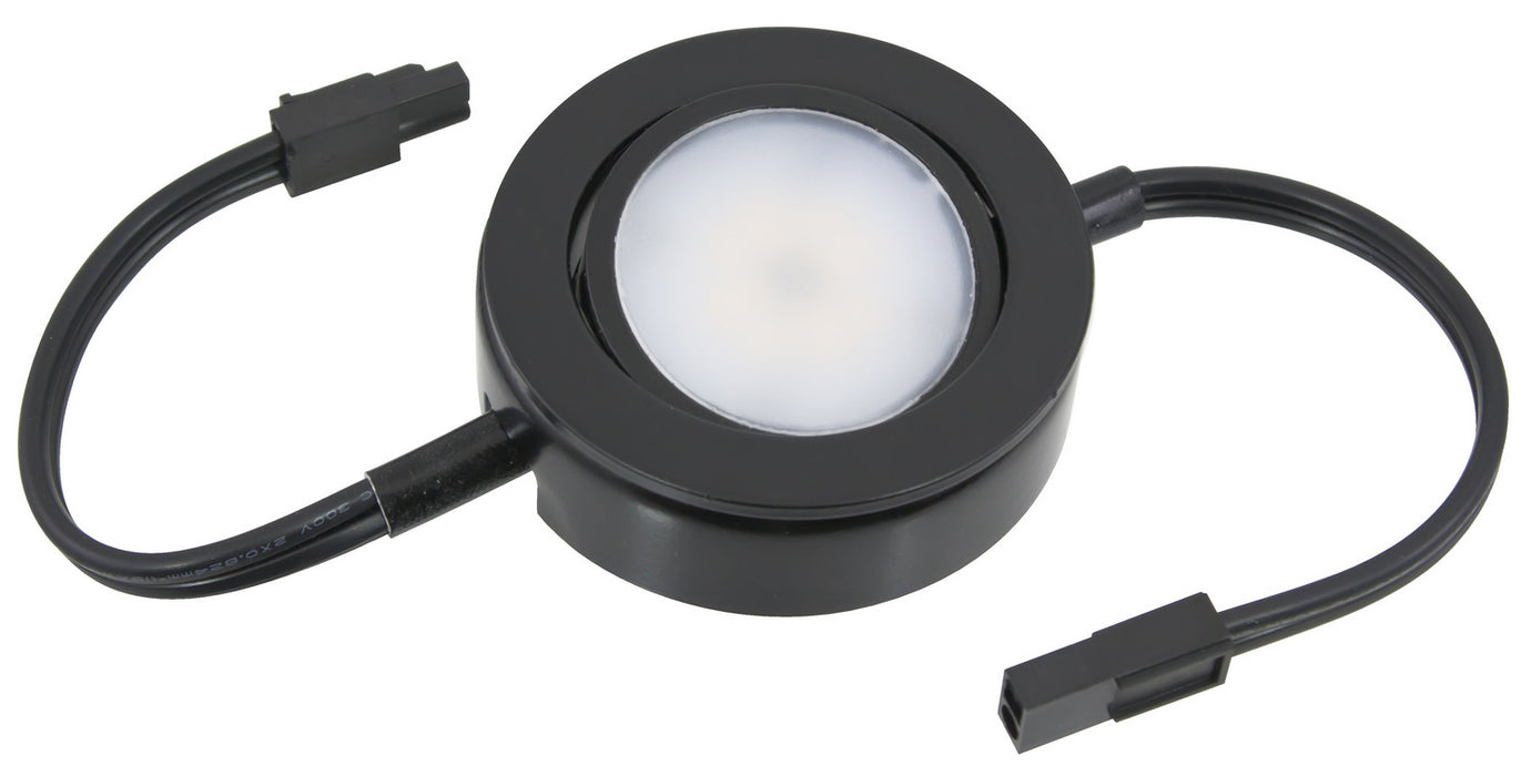 American Lighting MVP-1-BK-B LED Puck Light, Black