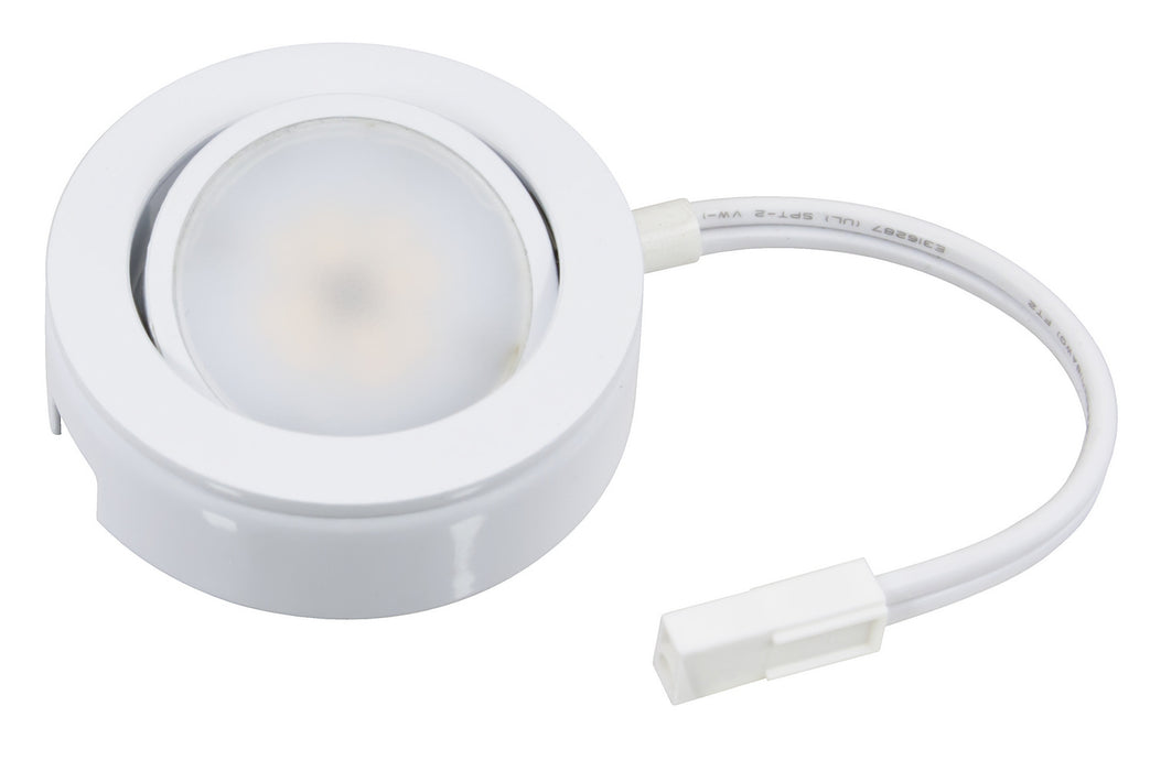 American Lighting MVP-1-WH LED Puck Light, White