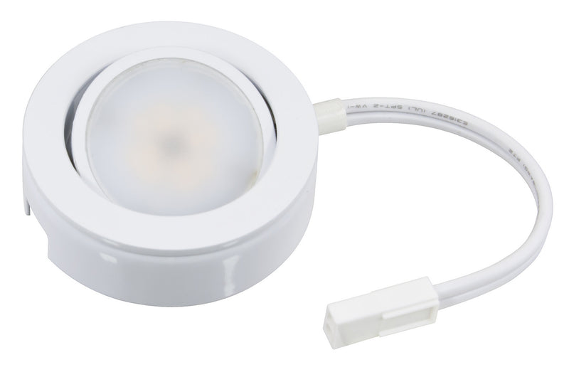 American Lighting MVP-1-WH LED Puck Light, White