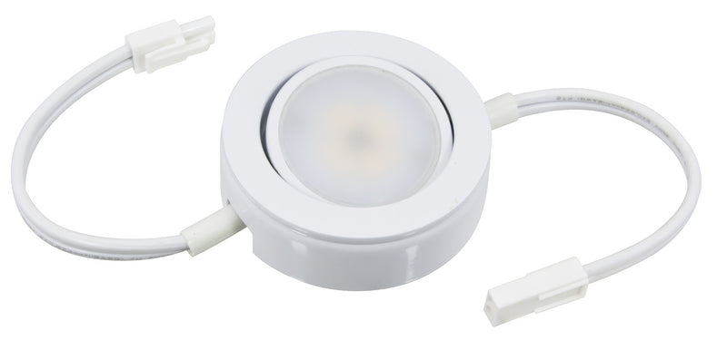 American Lighting MVP-1-WH-B LED Puck Light, White