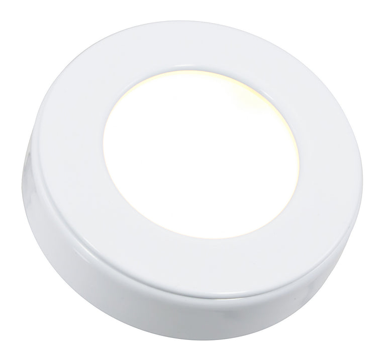 American Lighting OMNI-1-WH Puck Light, White