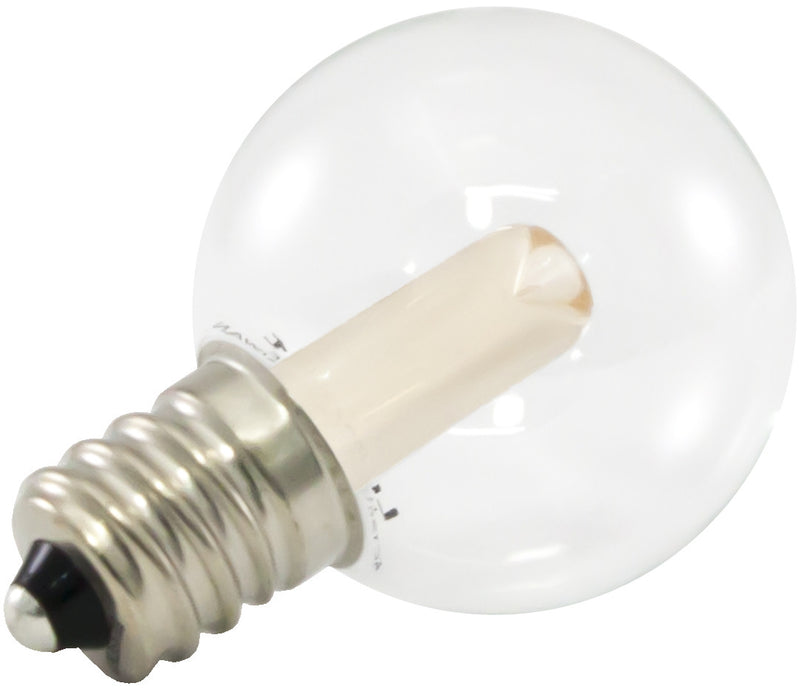 American Lighting PG30-E12-WW LED Lamp, Transparent