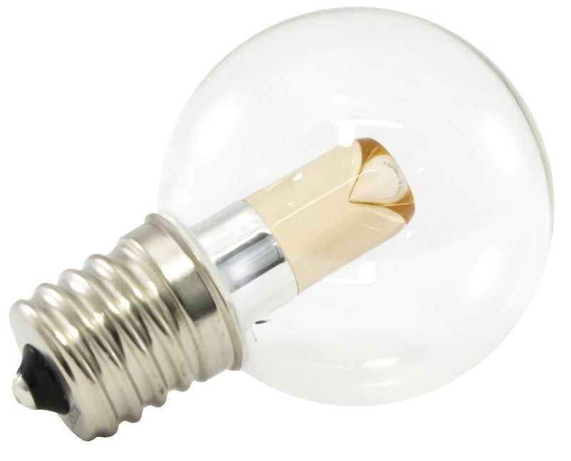 American Lighting PG40-E17-WW LED Lamp, Transparent