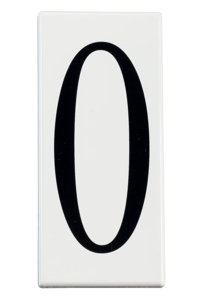 Kichler 4300 Number 0 Panel, White Material (Not Painted)