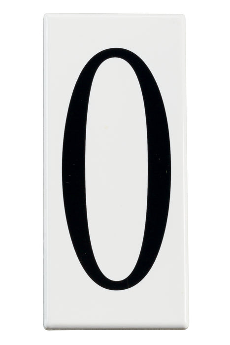 Kichler 4300 Number 0 Panel, White Material (Not Painted)