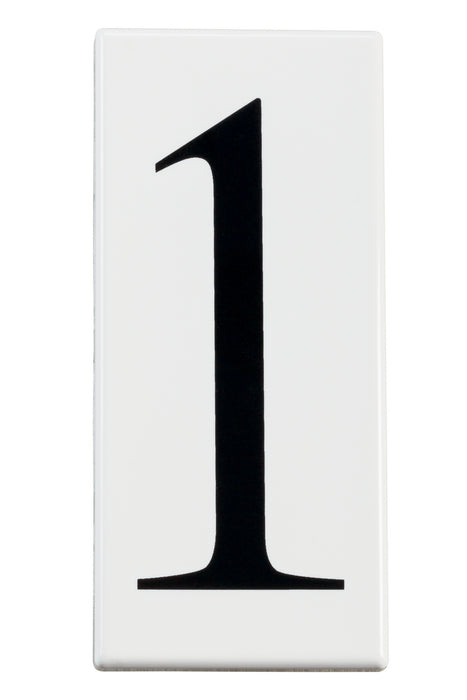 Kichler 4301 Number 1 Panel, White Material (Not Painted)