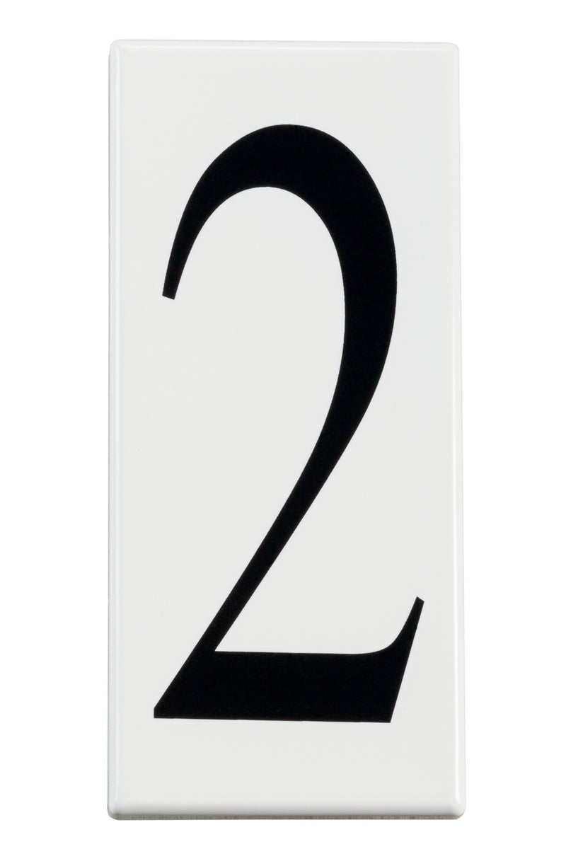 Kichler 4302 Number 2 Panel, White Material (Not Painted)