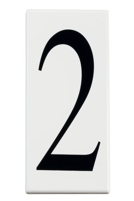 Kichler 4302 Number 2 Panel, White Material (Not Painted)
