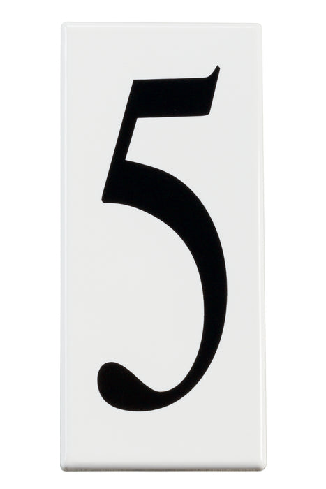 Kichler 4305 Number 5 Panel, White Material (Not Painted)