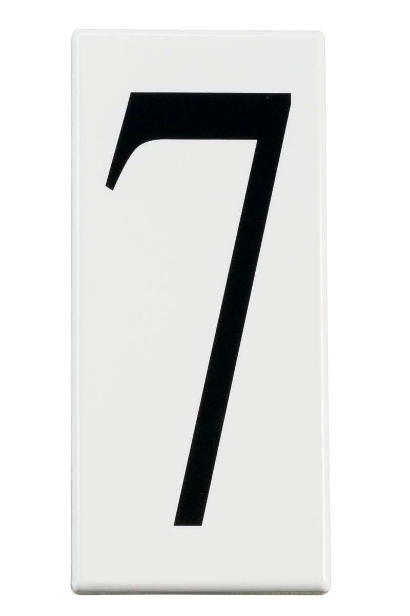 Kichler 4307 Number 7 Panel, White Material (Not Painted)