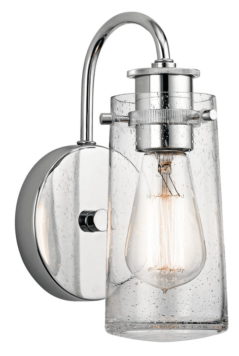 Kichler 45457CH One Light Wall Sconce, Chrome