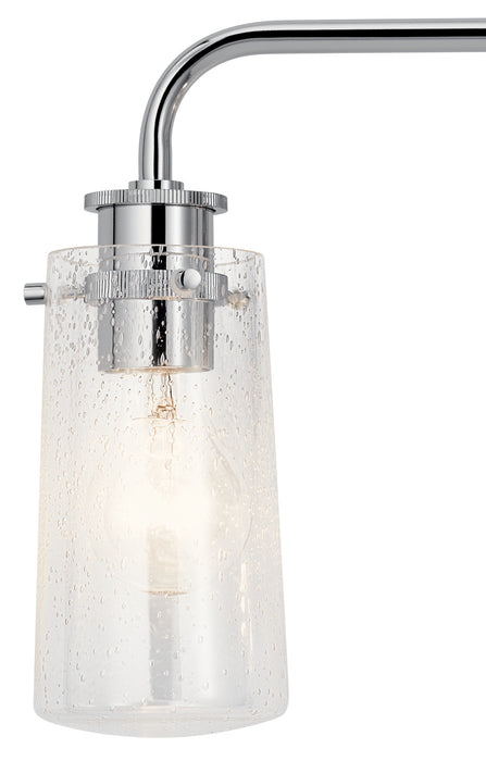Kichler 45459CH Three Light Bath, Chrome
