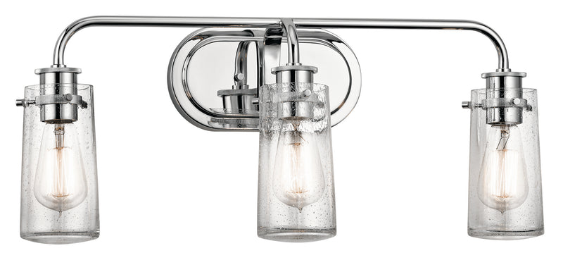 Kichler 45459CH Three Light Bath, Chrome