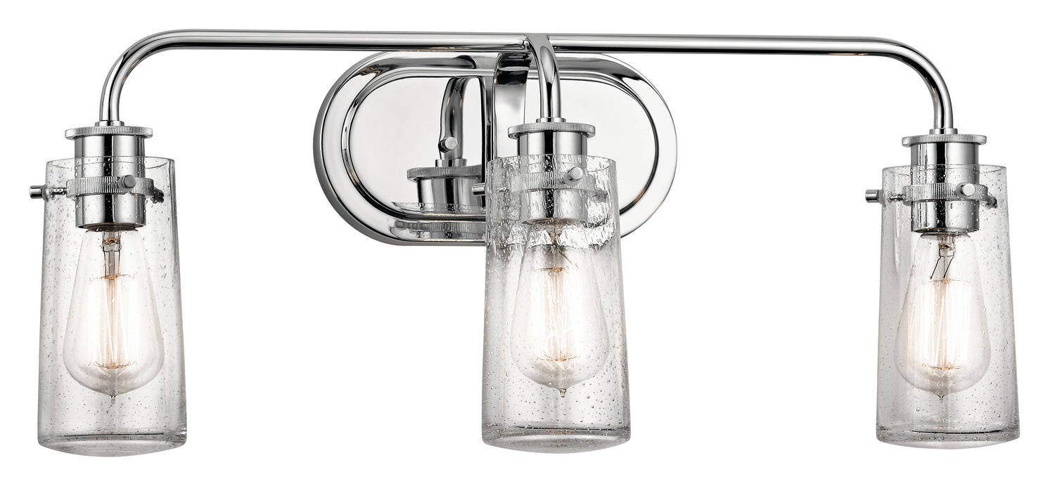Kichler 45459CH Three Light Bath, Chrome