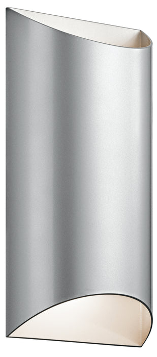 Kichler 49279PLLED LED Outdoor Wall Mount, Platinum