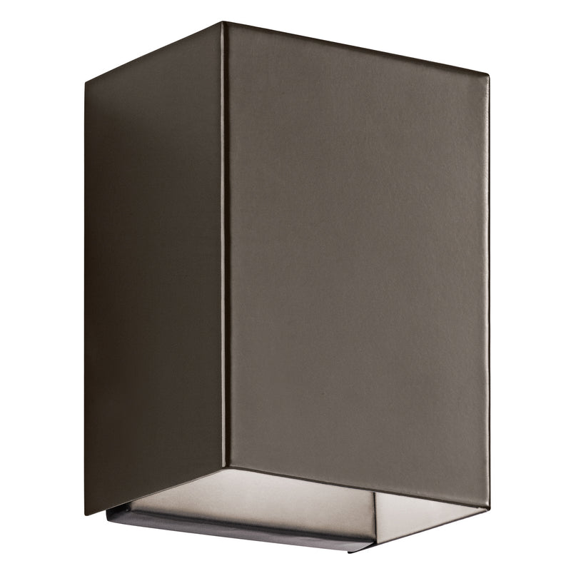 Kichler 49550AZLED LED Outdoor Wall Mount, Architectural Bronze