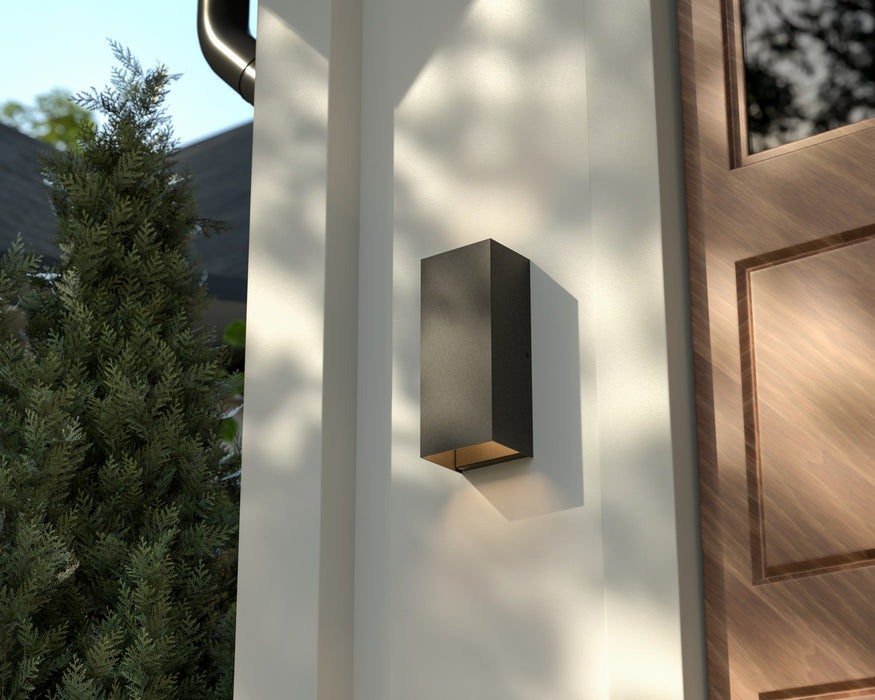 Kichler 49551BKTLED LED Outdoor Wall Mount, Textured Black