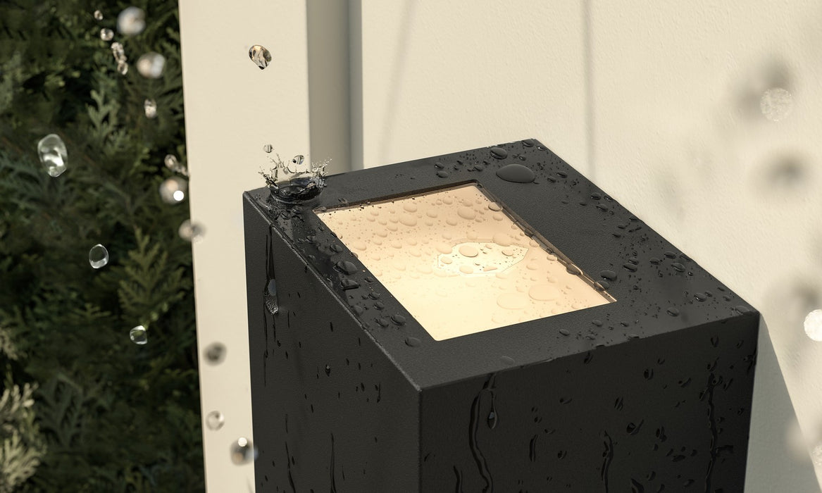 Kichler 49551BKTLED LED Outdoor Wall Mount, Textured Black
