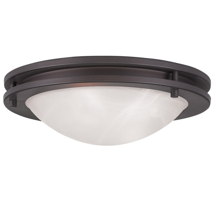 Livex Lighting 7057-07 Two Light Ceiling Mount, Bronze