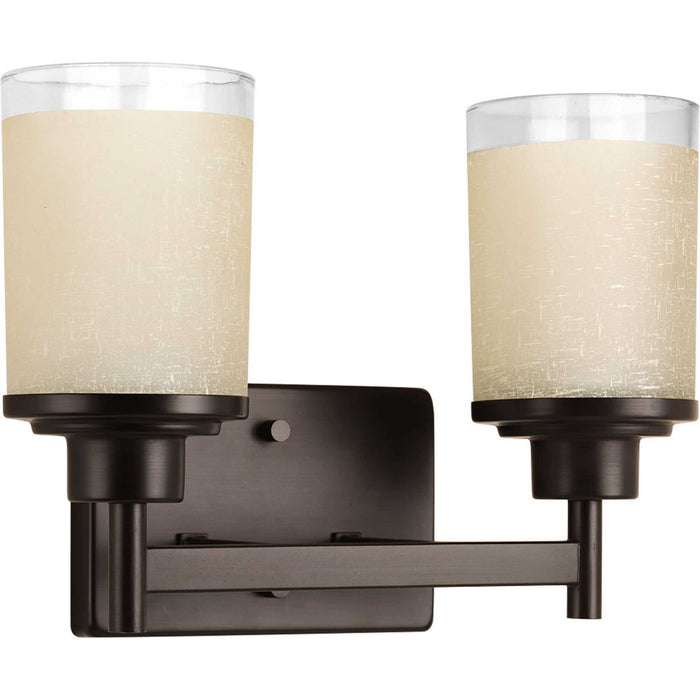 Progress Lighting P2977-20 Two Light Bath, Antique Bronze