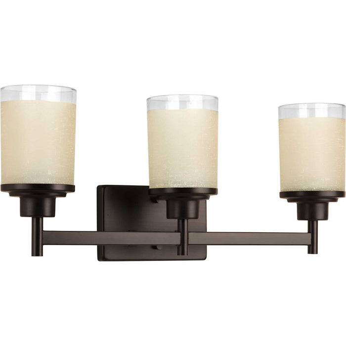 Progress Lighting P2978-20 Three Light Bath, Antique Bronze