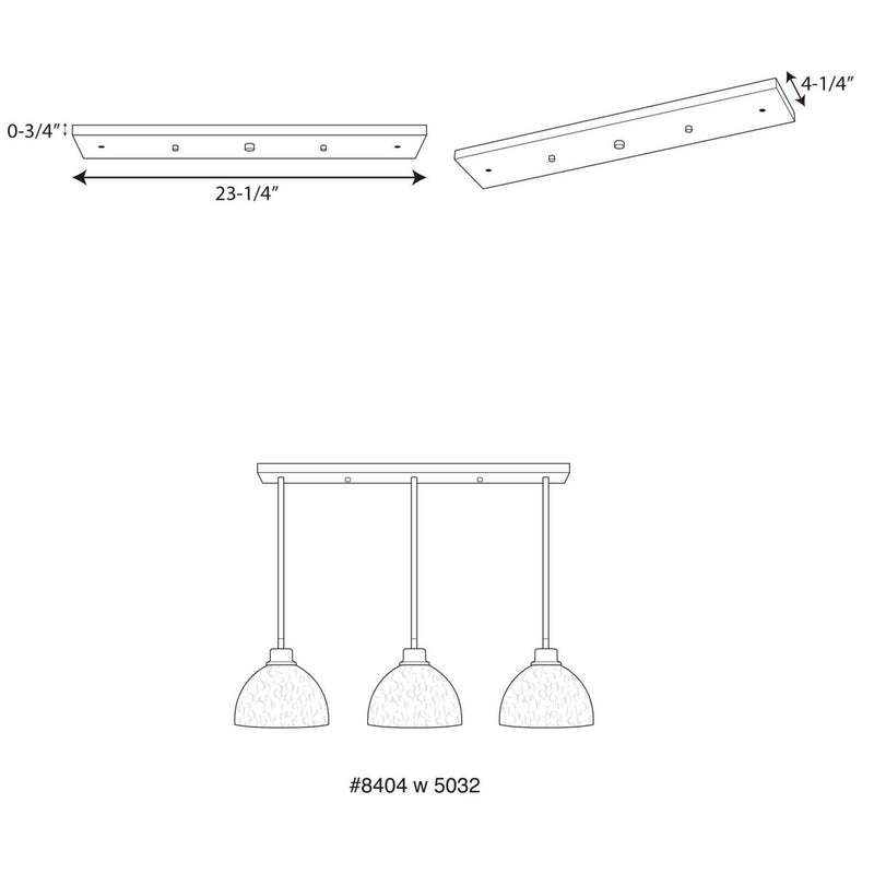 Progress Lighting P8404-09 Canopy, Brushed Nickel