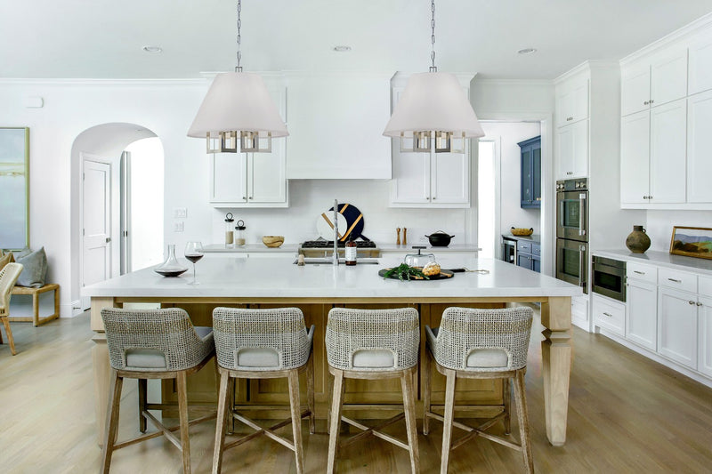 Crystorama 2256-PN Six Light Chandelier, Polished Nickel