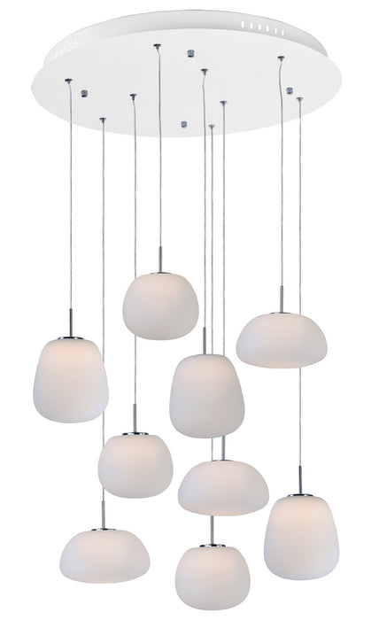 ET2 E21127-11WT LED Pendant, White