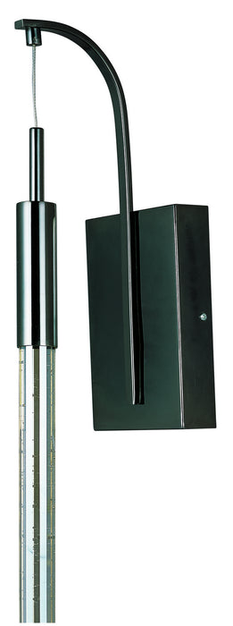 ET2 E32770-91BC LED Wall Sconce, Black Chrome