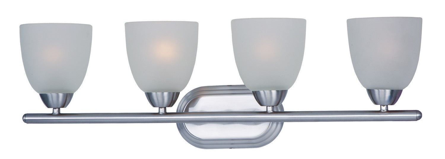 Maxim 11314FTPC Four Light Bath Vanity, Polished Chrome