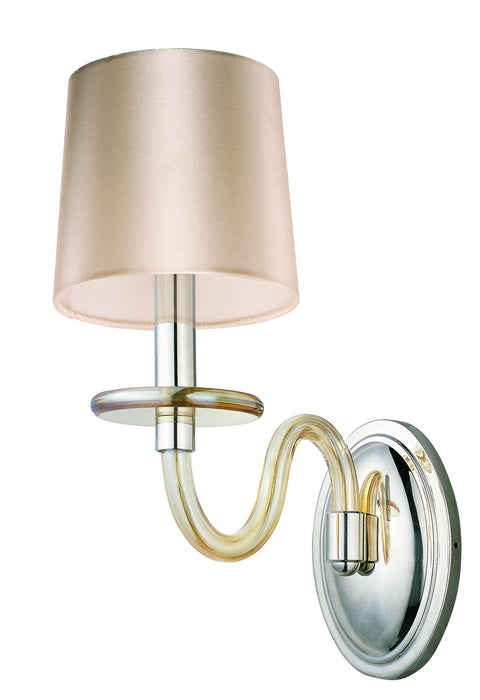 Maxim 27541CGPN One Light Wall Sconce, Polished Nickel