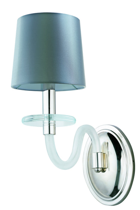 Maxim 27541FTPN One Light Wall Sconce, Polished Nickel