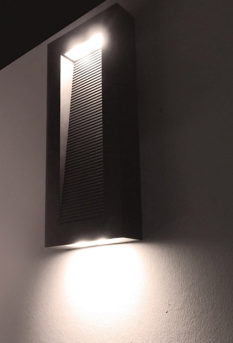 Maxim 54350ABZ LED Outdoor Wall Sconce, Architectural Bronze