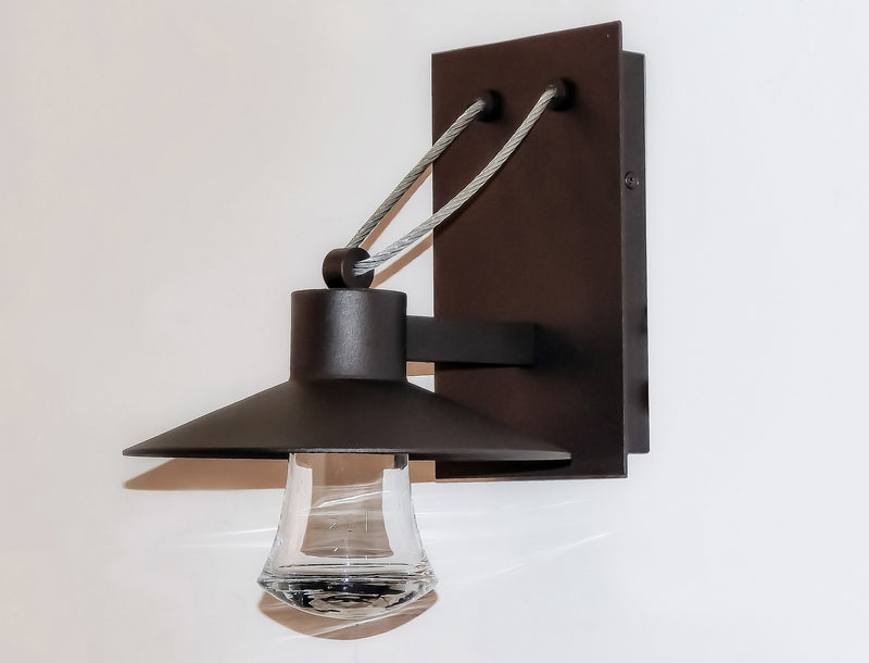 Maxim 54360CLABZ LED Outdoor Wall Sconce, Architectural Bronze